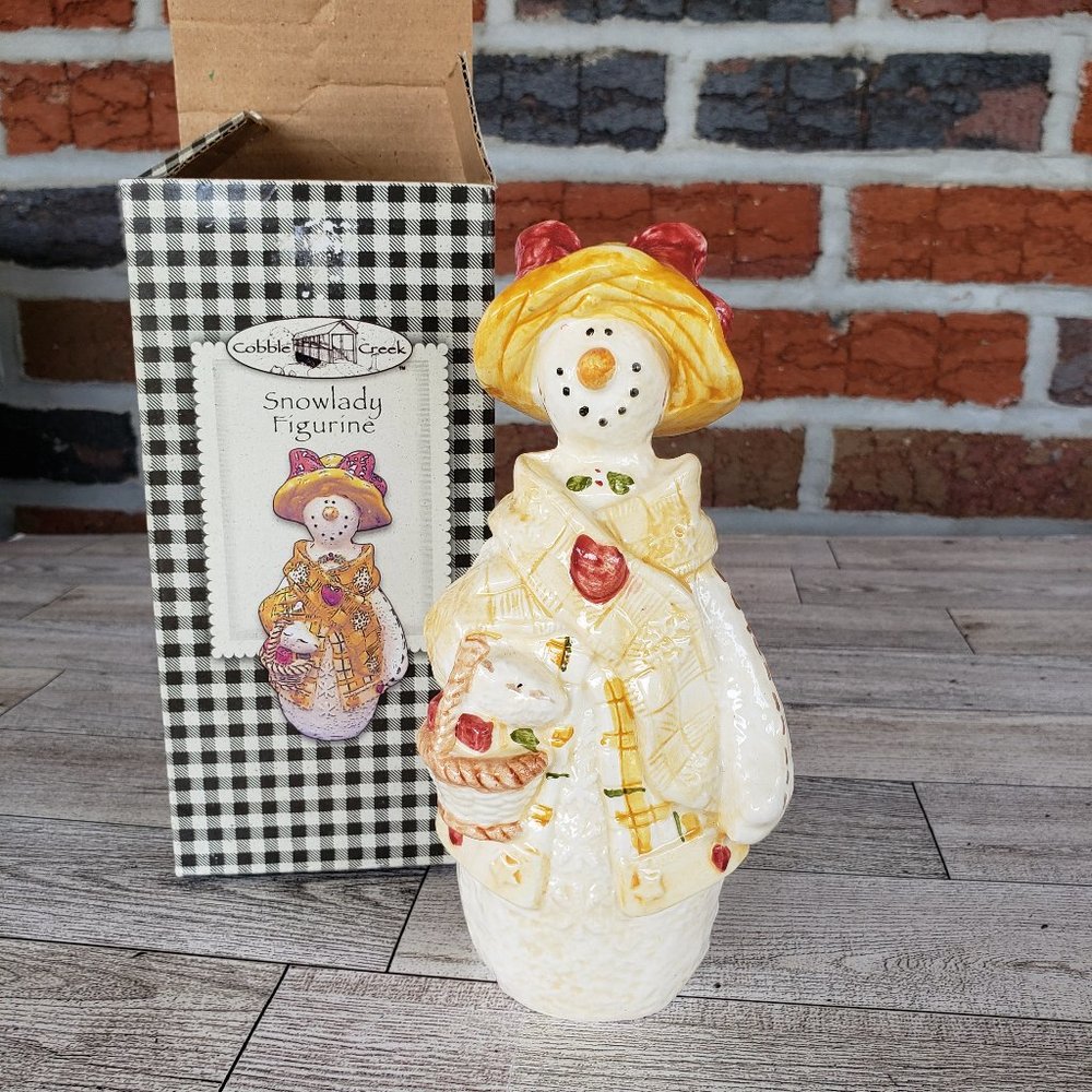 Cobble Creek Snowlady Figurine